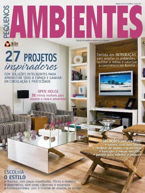 Title details for Pequenos Ambientes by Online Editora - Available